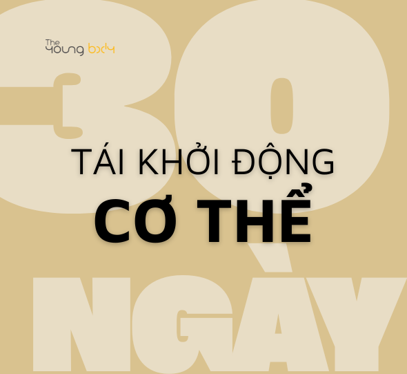 Poster lộ trình 30 ngày của The Young Body