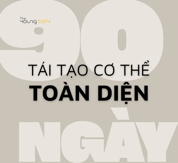 Poster lộ trình 90 ngày của The Young Body